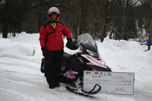 Nick Musters Ski-Doo Snowmobile