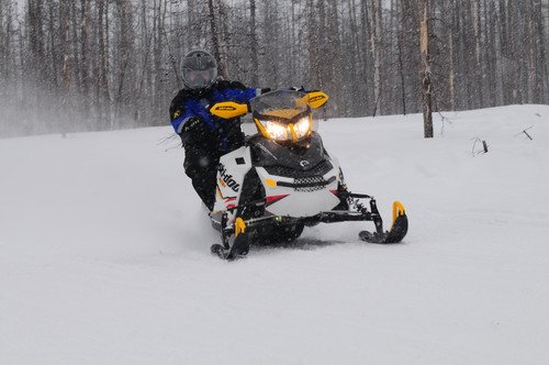 2012 Ski-Doo MX Z X with rMotion rear suspension.
