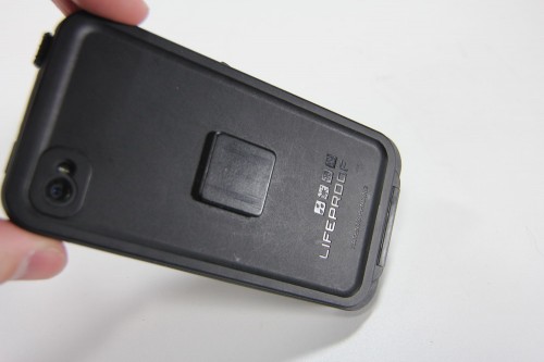 Back of LifeProof Case