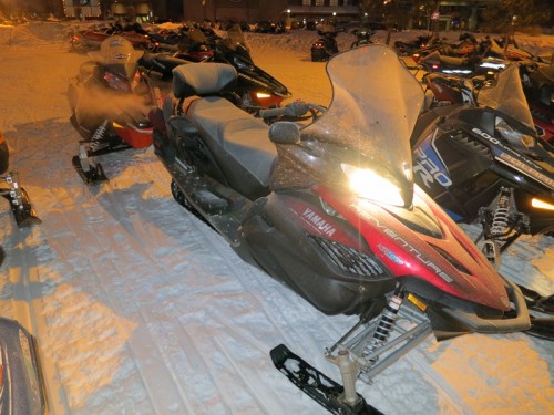 Even at -28F the Yamaha fired right up.
