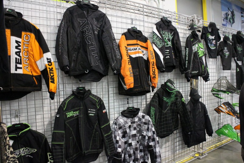 New gear and colors to match the 2015 sleds.