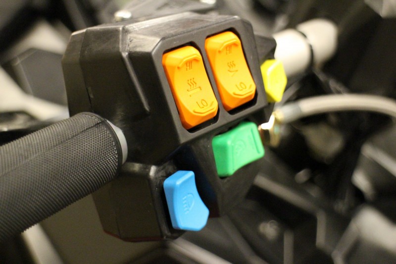 Updated left hand controls