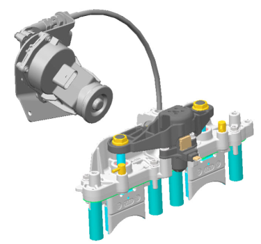 Updated eRAVE with3 positions for these electronically-controlled exhaust valves opens and closes 3 times faster than 800R E-TEC 