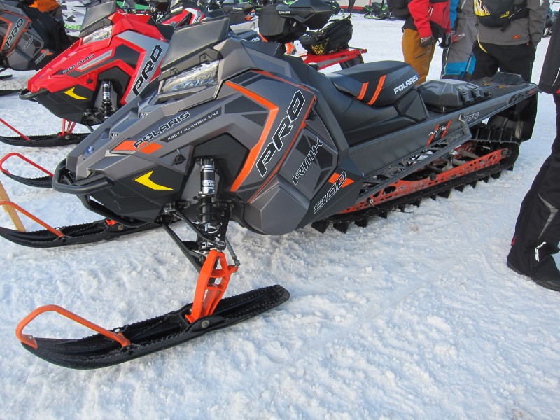 The 174 LE staged and ready to ride